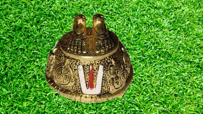 Srivari padalu height 2" width 3" inches