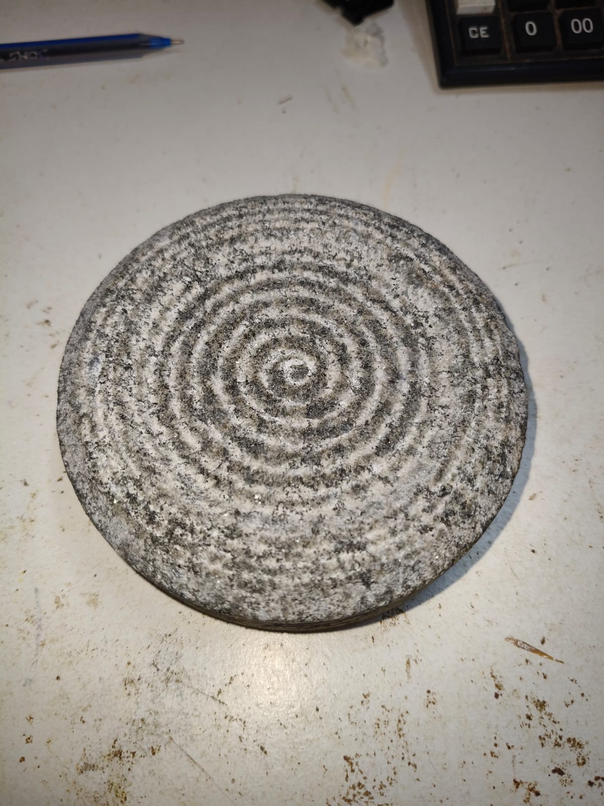 Chandan turmeric grinding mortar ( 4" × 4")