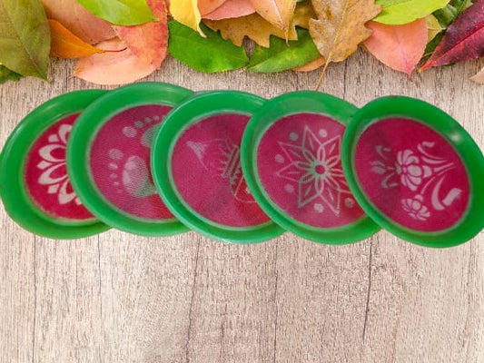 Rangoli stencils pack of 5