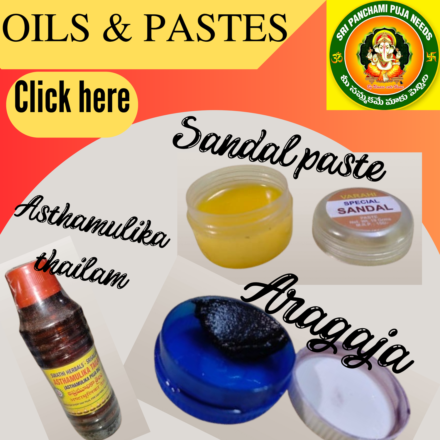 Oils & Pastes