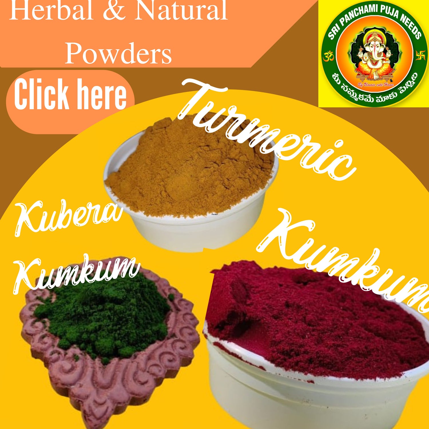 Herbal & Natural Powders 40gm