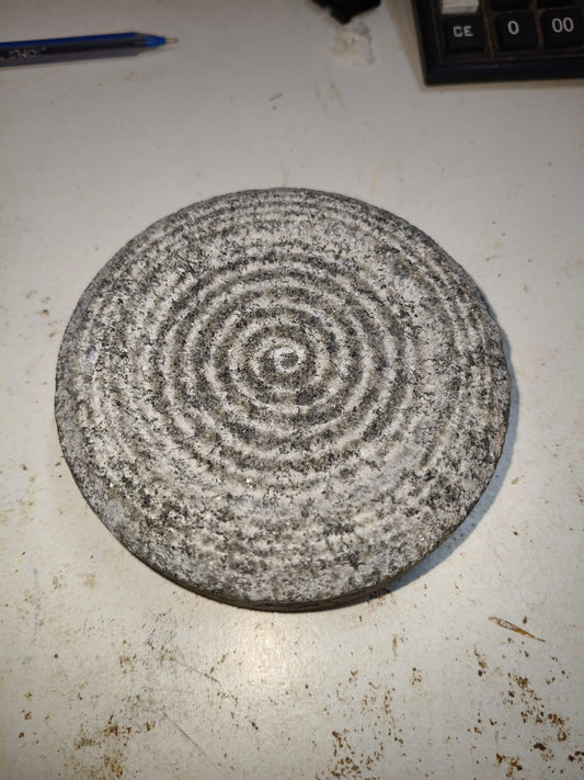 Chandan turmeric grinding mortar ( 4" × 4")