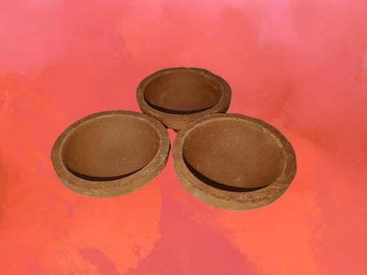 Clay / matti pramidalu 3nos